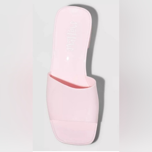 Women's Mad Love Marni Jelly Slide Heels Pink - Picture 3 of 8